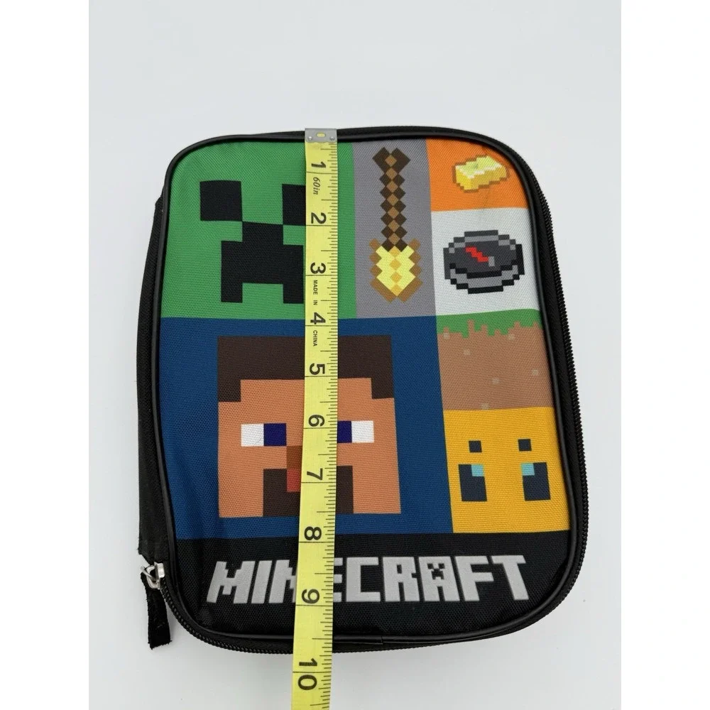 Minecraft Lunch Tote‎ Creeper And Rectangle Lunch Box Lot